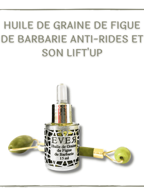 Huile de graines de figue de barbarie antirides 15ml et son lift-up