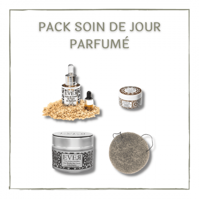 Pack soin de jour parfumé + konjac offerte