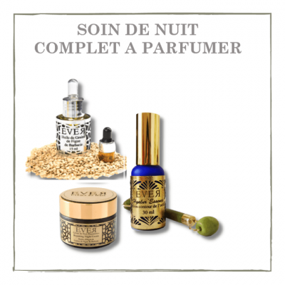 Soin de nuit complet à parfumer