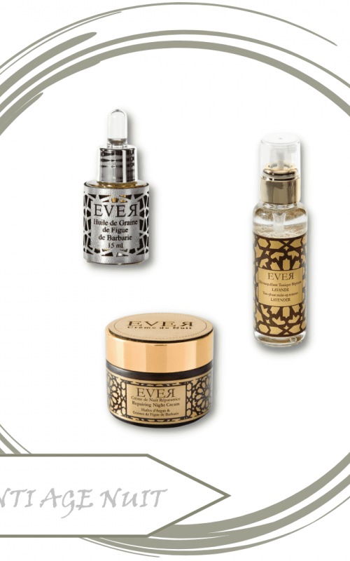 Le pack soin anti-âge nuit complet